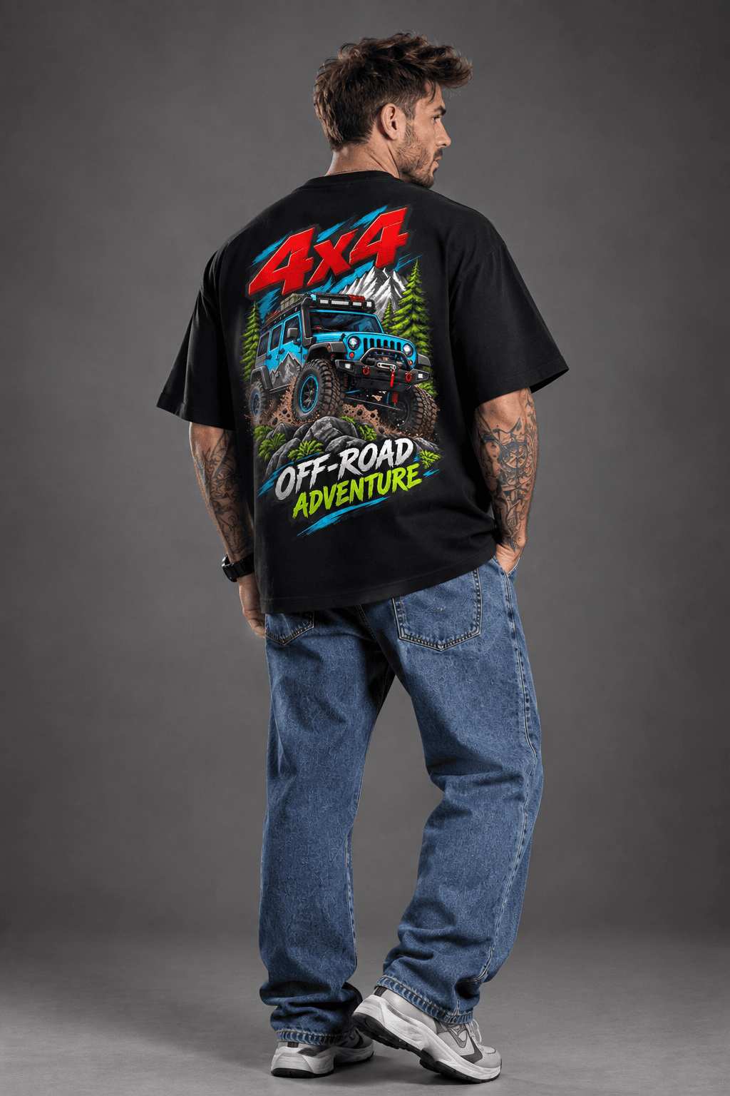 Men's Printed Oversized T-Shirt