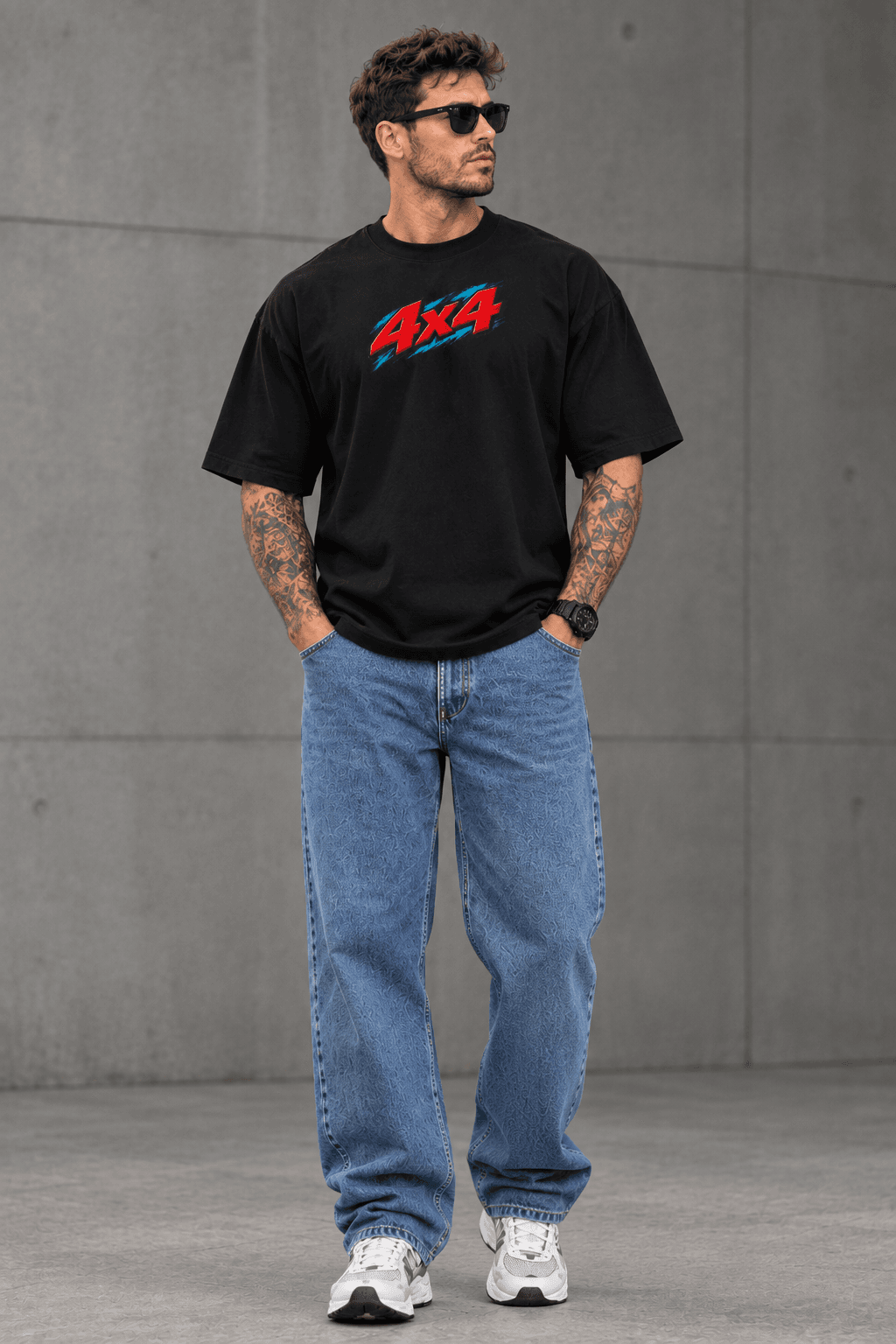 Men's Printed Oversized T-Shirt