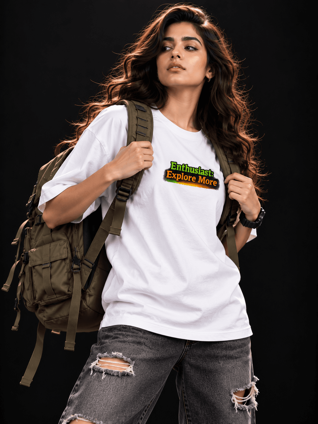 The Stanch Oversized Adventure Frog Tee Women