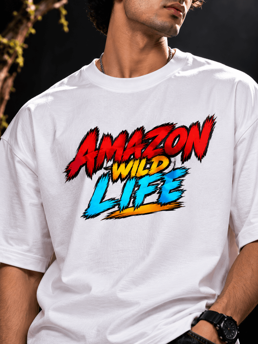 The Stanch Men's Oversized Jungle Adventure Tee